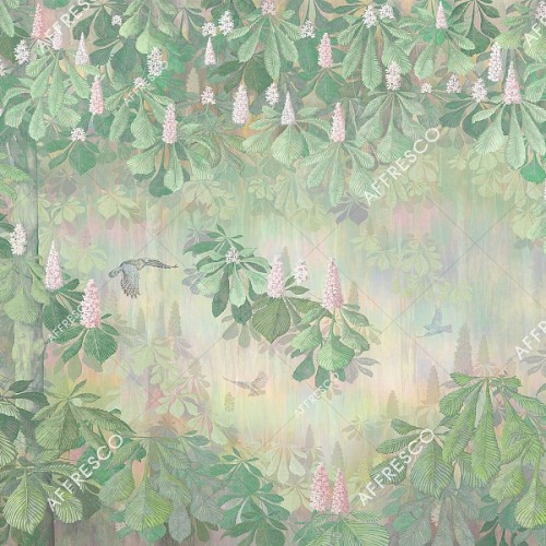 Панно Affresco Wallpaper Part 1 Chestnut AB117-COL5 2x2,68 м