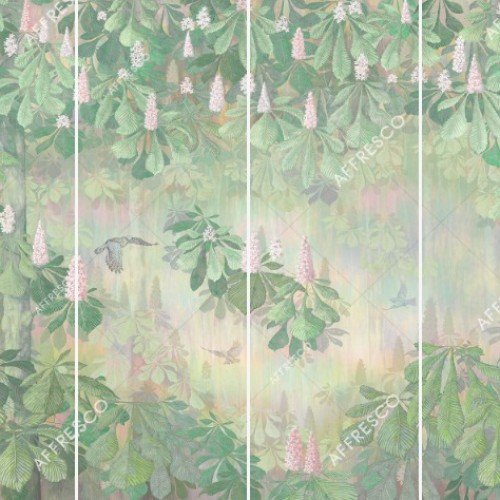 Панно Affresco Wallpaper Part 1 Chestnut AB117-COL5 2x2,68 м