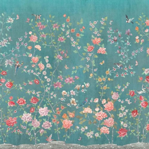 Панно Affresco Wallpaper Part 1 Chinese Garden AB137-COL1 2x2,68 м