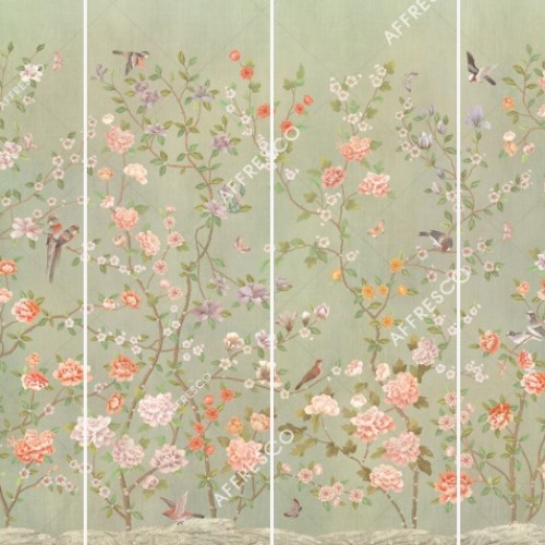 Панно Affresco Wallpaper Part 1 Chinese Garden AB137-COL3 2x2,68 м Панно Affresco Wallpaper Part 1 Chinese Garden AB137-COL3 2x2,68 м
