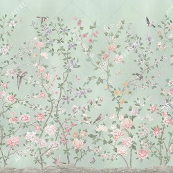 Панно Affresco Wallpaper Part 1 Chinese Garden AB137-COL5 2x2,68 м