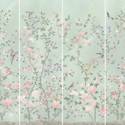 Панно Affresco Wallpaper Part 1 Chinese Garden AB137-COL5 2x2,68 м