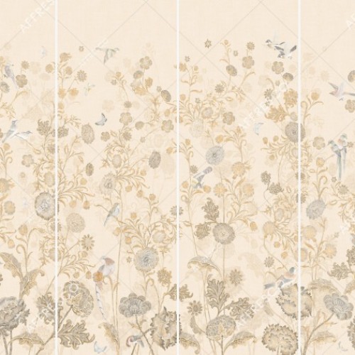 Панно Affresco Wallpaper Part 1 Bird Kingdom AB136-COL5 2x2,68 м