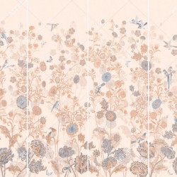 Панно Affresco Wallpaper Part 1 Bird Kingdom AB136-COL6 2x2,68 м, панно из нескольких рулонов