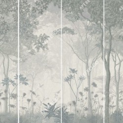 Панно Affresco Wallpaper Part 2 Morning in the Forest AB55-COL1 2x2,68 м