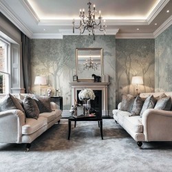 Панно Affresco Wallpaper Part 2 Morning in the Forest AB55-COL1 2x2,68 м