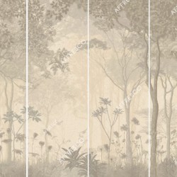 Панно Affresco Wallpaper Part 2 Morning in the Forest AB55-COL3 2x2,68 м