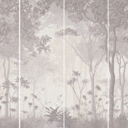 Панно Affresco Wallpaper Part 2 Morning in the Forest AB55-COL4 2x2,68 м