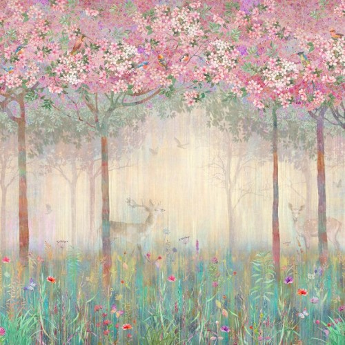 Панно Affresco Wallpaper Part 2 Spring Forest AB49-COL1 2x2,68 м