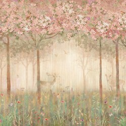 Панно Affresco Wallpaper Part 2 Spring Forest AB49-COL3 2x2,68 м