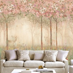 Панно Affresco Wallpaper Part 2 Spring Forest AB49-COL3 2x2,68 м