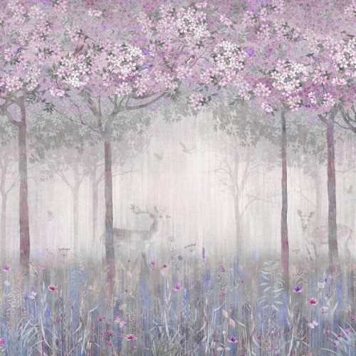 Панно Affresco Wallpaper Part 2 Spring Forest AB49-COL4 2x2,68 м
