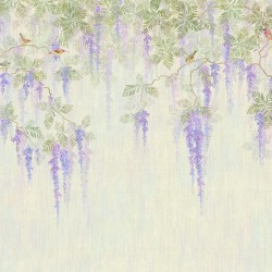 Панно Affresco Wallpaper Part 2 Wisteria in Bloom AB53-COL3 2x2,68 м