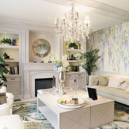 Панно Affresco Wallpaper Part 2 Wisteria in Bloom AB53-COL3 2x2,68 м Панно Affresco Wallpaper Part 2 Wisteria in Bloom AB53-COL3 2x2,68 м