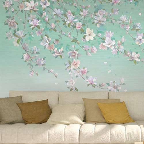 Панно Affresco Wallpaper Part 2 Magnolia AB39-COL3 2x2,01 м фото в интерьере