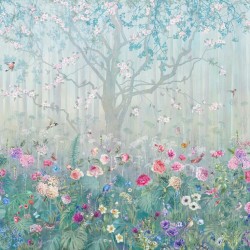 Панно Affresco Wallpaper Part 2 Blooming Woods WP42-COL1 2x2,68 м
