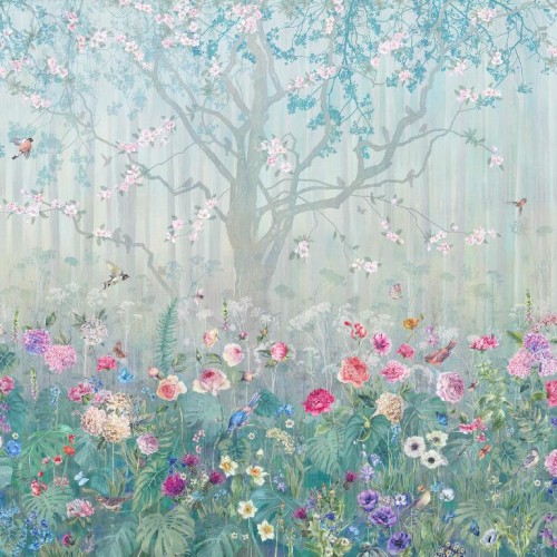 Панно Affresco Wallpaper Part 2 Blooming Woods WP42-COL1 2x2,68 м