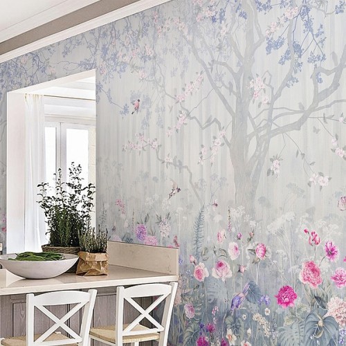 Панно Affresco Wallpaper Part 2 Blooming Woods WP42-COL2 2x2,68 м
