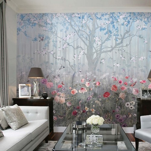 Панно Affresco Wallpaper Part 2 Blooming Woods WP42-COL3 2x2,68 м