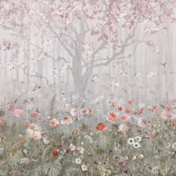 Панно Affresco Wallpaper Part 2 Blooming Woods WP42-COL4 2x2,68 м