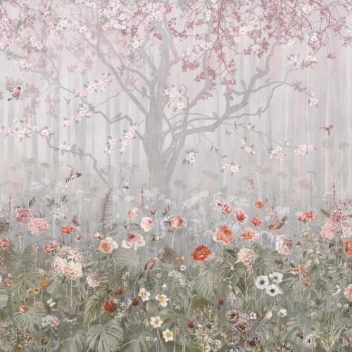 Панно Affresco Wallpaper Part 2 Blooming Woods WP42-COL4 2x2,68 м