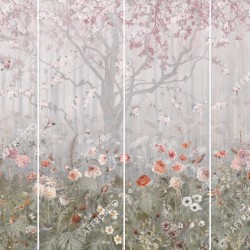 Панно Affresco Wallpaper Part 2 Blooming Woods WP42-COL4 2x2,68 м