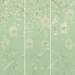 Панно Affresco Wallpaper Part 2 Butterflies JK32-COL5 2x2,01 м