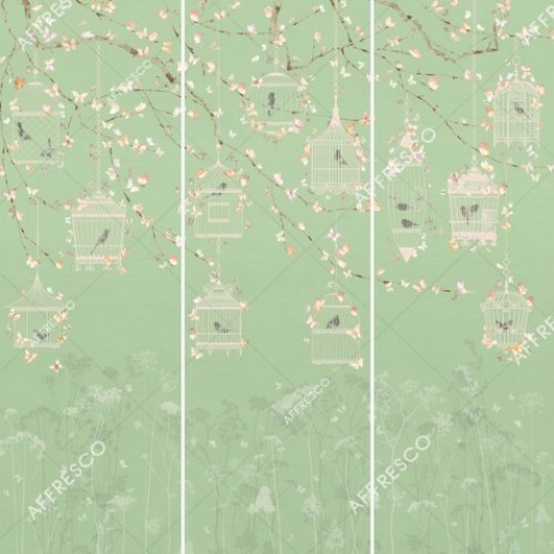 Панно Affresco Wallpaper Part 2 Butterflies JK32-COL5 2x2,01 м