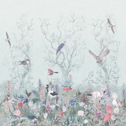 Панно Affresco Wallpaper Part 2 Birds Residence LE25-COL1 2x2,01 м