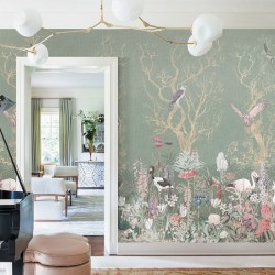 Панно Affresco Wallpaper Part 2 Birds Residence LE25-COL4 2x2,01 м