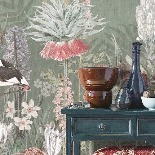 Панно Affresco Wallpaper Part 2 Birds Residence LE25-COL4 2x2,01 м