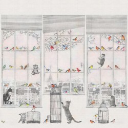 Панно Affresco Wallpaper Part 2 City Romance AB63-COL1 2x2,01 м