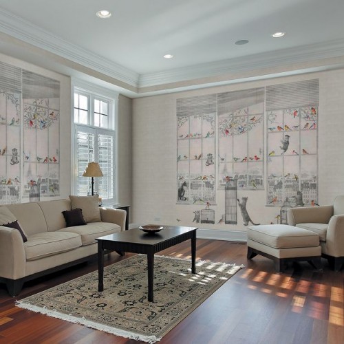 Панно Affresco Wallpaper Part 2 City Romance AB63-COL1 2x2,01 м