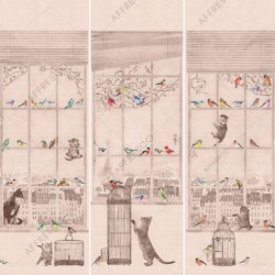 Панно Affresco Wallpaper Part 2 City Romance AB63-COL2 2x2,01 м