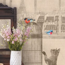 Панно Affresco Wallpaper Part 2 City Romance AB63-COL3 2x2,01 м