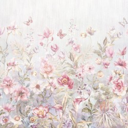 Панно Affresco Wallpaper Part 2 Watercolor Flowers AB54-COL1 2x2,68 м