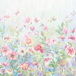 Панно Affresco Wallpaper Part 2 Watercolor Flowers AB54-COL2 2x2,68 м