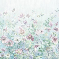 Панно Affresco Wallpaper Part 2 Watercolor Flowers AB54-COL3 2x2,68 м