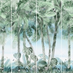 Панно Affresco Wallpaper Part 2 Tropical Vibe MT34-COL2 2x2,68 м