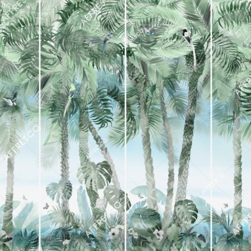 Панно Affresco Wallpaper Part 2 Tropical Vibe MT34-COL2 2x2,68 м