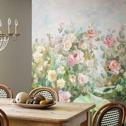 Панно Affresco Wallpaper Part 2 Rose Garden AB59-COL1 2x2,01 м