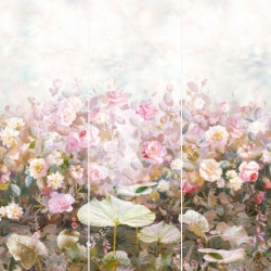 Панно Affresco Wallpaper Part 2 Rose Garden AB59-COL2 2x2,01 м, панно из нескольких рулонов