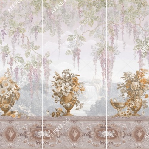 Панно Affresco Wallpaper Part 2 Jacaranda Tapestry AF736-COL4 2,4x3 м