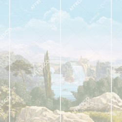 Панно Affresco Wallpaper Part 2 Mountain Scenery AF743-COL2 2,4x4 м