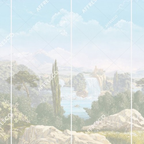 Панно Affresco Wallpaper Part 2 Mountain Scenery AF743-COL2 2,4x4 м