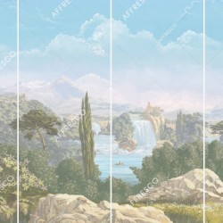 Панно Affresco Wallpaper Part 2 Mountain Scenery AF743-COL3 2,4x4 м