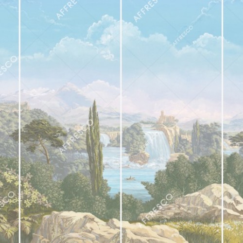 Панно Affresco Wallpaper Part 2 Mountain Scenery AF743-COL3 2,4x4 м
