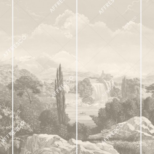 Панно Affresco Wallpaper Part 2 Mountain Scenery AF743-COL4 2,4x4 м