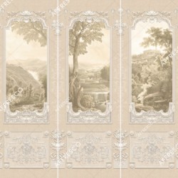 Панно Affresco Wallpaper Part 2 Po Valley AF733-COL2 2,4x4,25 м