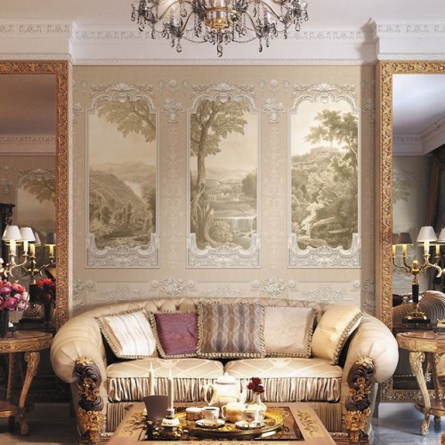 Панно Affresco Wallpaper Part 2 Po Valley AF733-COL2 2,4x4,25 м